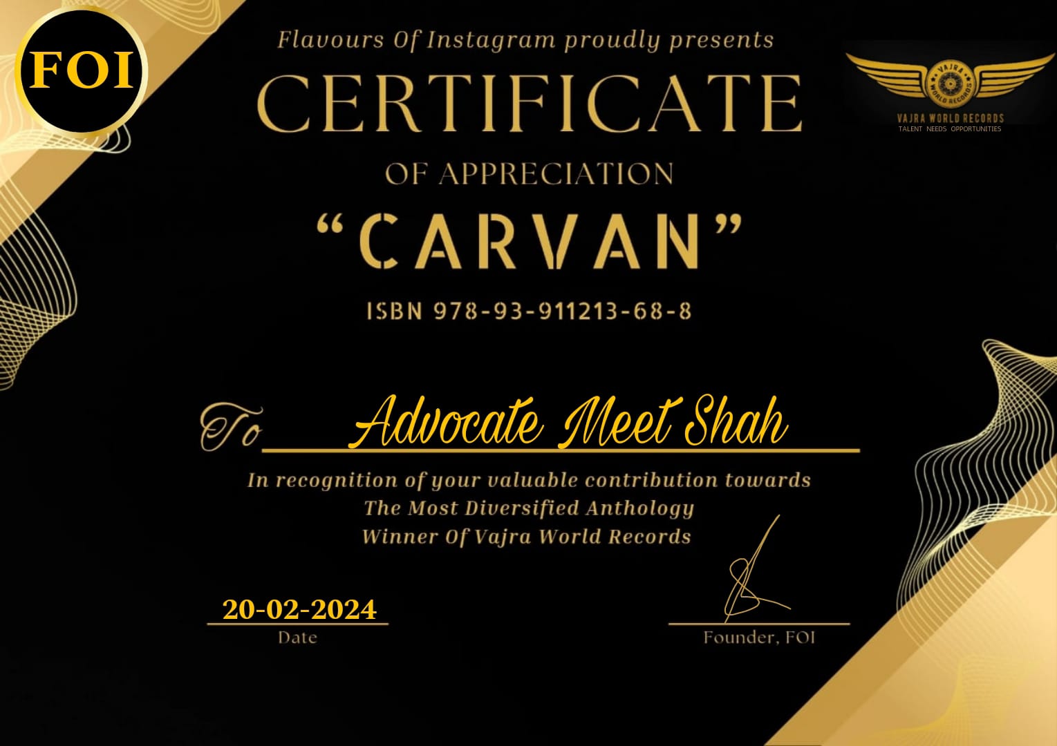 Award Moment